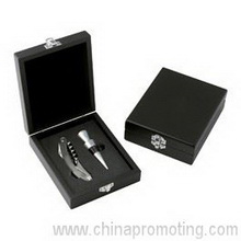 Deluxe Wine Corkscrew Stopper Gift Set images