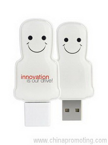 Mini USB People - White images