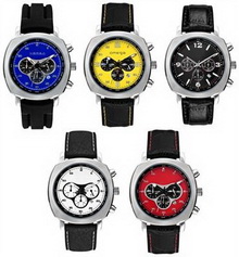 Drei Augen Chronograph Uhr images