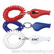 Whistle Coil Key Chain images