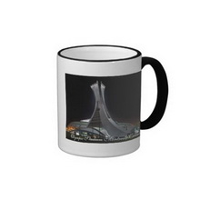 Olympic Stadium Montreal, Canada - Ringer Mug images