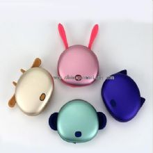 Cartoon design handy warm power bank 4500mah images