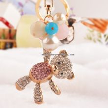 Cute Bears Crystal Keychain images