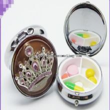 Metal Sewing Kit with Pill Box images