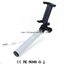 Selfie-Stick with portable self-pod monopod images