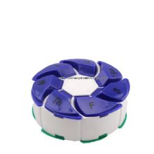 Two Sides Round Pill Box images