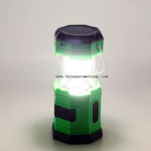 USB Mobile Charger AC and Solar Rechargeable 6LEDs camping lantern images