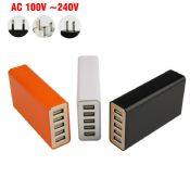 40W 5 Ports USB Desktop charger images