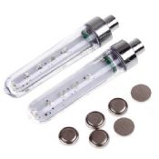 Bicycle Wheel Tire Valve Cap Spoke 5 LED Lights images
