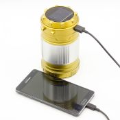 Notfall Laterne solar mit Handy-Ladegerät images