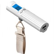 Flashlight with luggage scale images