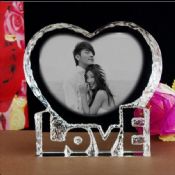 Handmade latest design of crystal photo frame images
