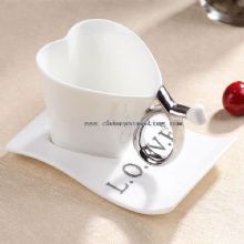 Ceramic Mug With heart Shape images