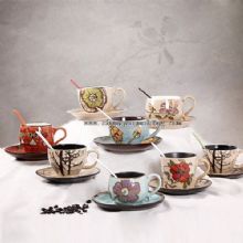 hand painted custom ceramic coffee mug images
