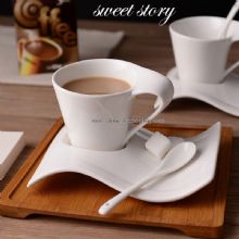 modern white ceramic coffee /tea mugs and cups set images