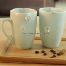 embossed pattern ceramic mug images