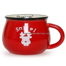Christmas Fawn Cartoon Mug images