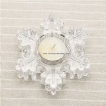Snowflake shape candle holder images