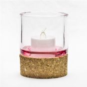 candle holder with wood stem images