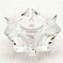 star shape crystal candle holder images