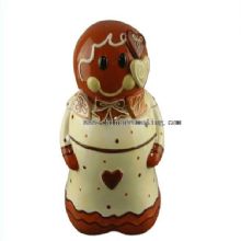 cookie man shaped christmas jar images