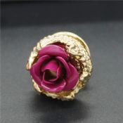 Flower Metal Badge Lapel Pin images