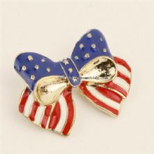 America Flag Metal Pin Badge images