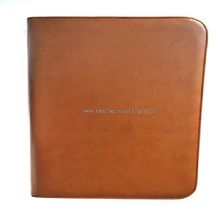 Leather Portfolio with Calculator images