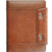 Leather trifold portfolio images