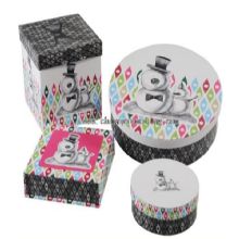 Candy Boxes Packaging with Paper Lid images