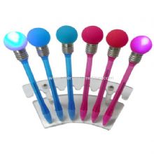 Flashing pen with ball images
