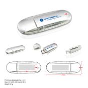 Логотип напечатан металлический диск USB images