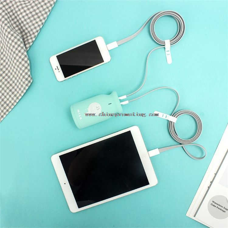 10000mAh latte bottiglia Powerbank Portatile Mobile