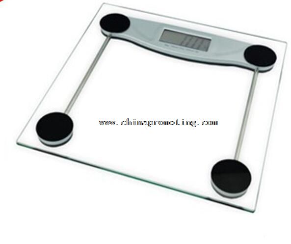 Balança de banheiro Digital de vidro 180kg 6mm temperado