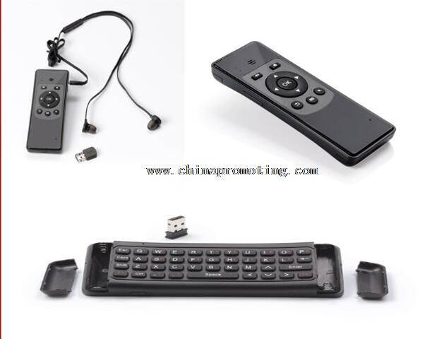 2.4 G sem fio Air Mouse com teclado