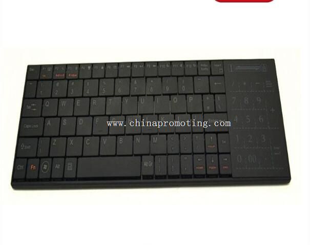 2.4 G wireless keyboard dengan touchpad