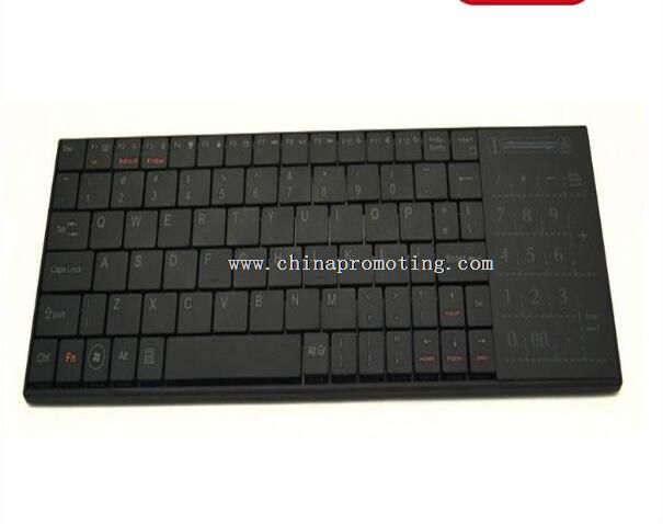 Teclado sin hilos 2.4G con el touchpad