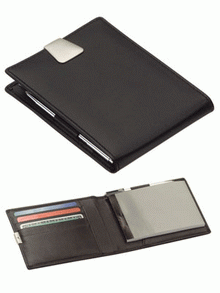 Leather Wallet / Jotter images