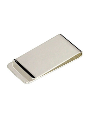 Silver Plated Money Clip