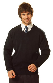 Promoţionale V gât lână/acril tricot Jumper images