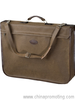 Brown suit bag