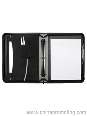 Designer series A4 compendium with handle