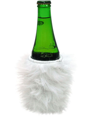 Extra Long Fluff Stubby Holder