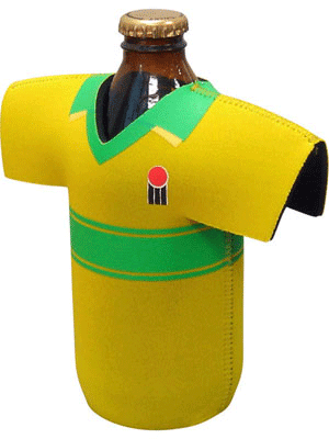 Retro Style Cricket Jersey Stubby Holder