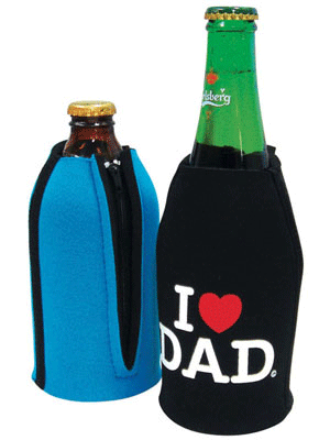 Stubby Holder With Zipper