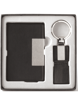 Carte de vizită caz / Keyring cadou Set