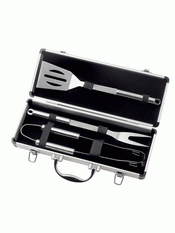 BBQ Set en caja de aluminio de lujo images