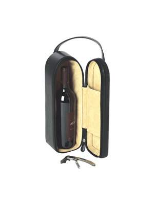 Polo Leather Wine Carrier