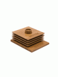 Bamboo Coaster Set (kaiverrettu Base/1 kannasta) small picture