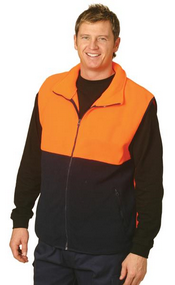 High Visibility 2 Tone Vest images